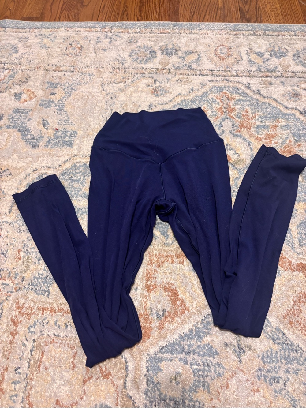 aerie Offline High-Rise Leggings in Deep Navy
